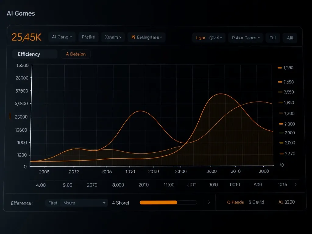 A detailed technical chart showing efficiency curves on a pr